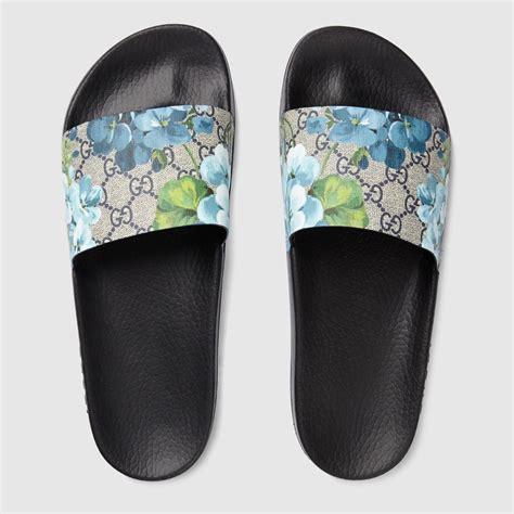 men's gucci bloom slides|Gucci slides women nordstrom.